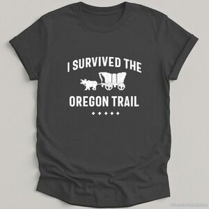 I Survived The Oregon Trail Retro Shirts